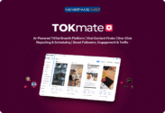 84% Off – TOKmate: Lifetime Access | AI-Powered TikTok Growth Platform | | Viral Content Finder | One-Click Reposting & Scheduling