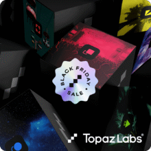 Topaz Black Friday Sale –  $170 off Topaz Studio | 15% off all single apps – for Windows and Mac OS X