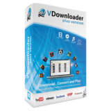 25% Off – VDownloader Plus: Lifetime License | Download and Convert Videos into Any Format (including MP3)