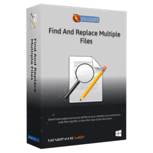 Giveaway #2 – Vovsoft Find And Replace Multiple Files 2.3: Free License Key | Multiple File Text Finder and Replacer – for Windows
