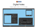 100% Software Giveaway on Digital Notes 4.4 – Free Full Version – Digital Sticker and Reminder Software – for Windows