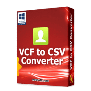 Giveaway – Vovsoft VCF to CSV Converter 4.7: Free License Key – Virtual Business Cards to CSV Converter Tool – for Windows
