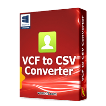 Giveaway – Vovsoft VCF to CSV Converter 4.6: Free License Key – Virtual Business Cards to CSV Converter Tool – for Windows