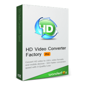 78% Off – Wonderfox HD Video Converter Factory Pro: Lifetime License | The All-in-one Video Processing, Converting, Encoding, Editing, Downloading, Recording – for Windows