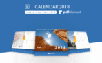 100% Off Giveaway on Wondershare PDFelement Calendar 2018 Template