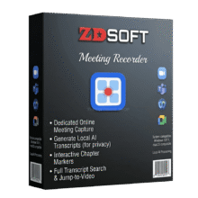 Giveaway – ZD Meeting Recorder: Free 1-year License Key | Screen Recorder with Local AI Transcription & Transcript Search  – for Windows