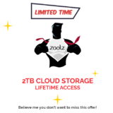 96% Off on Lifetime Access to Zoolz Home Cloud with 2TB Storage – More Reliable Storage Solution